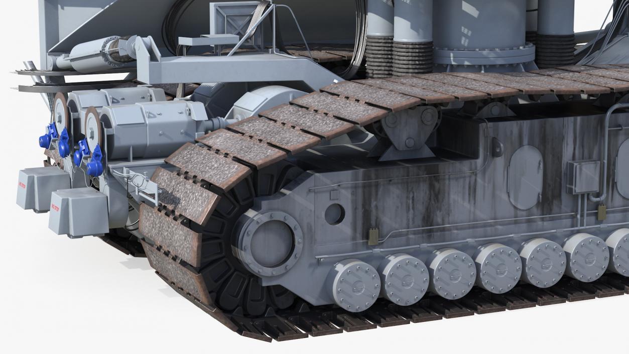 3D Crawler Tread model