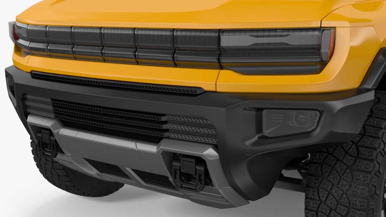 3D Electric Pickup Truck 2 model