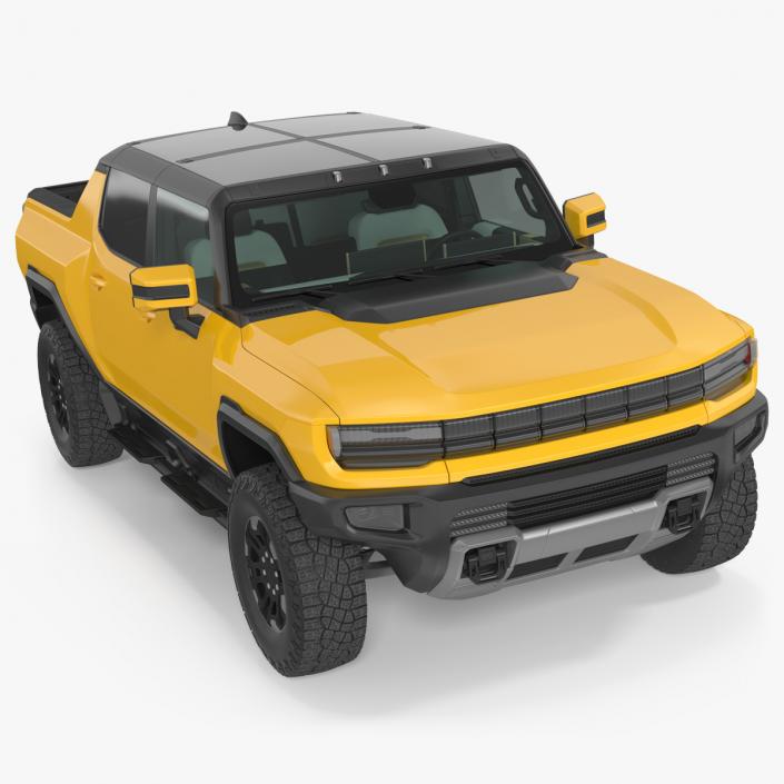 3D Electric Pickup Truck 2 model