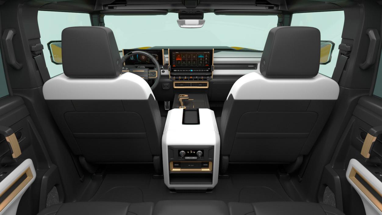 3D Electric Pickup Truck 2 model