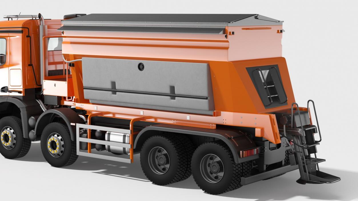 3D Gritter Truck model