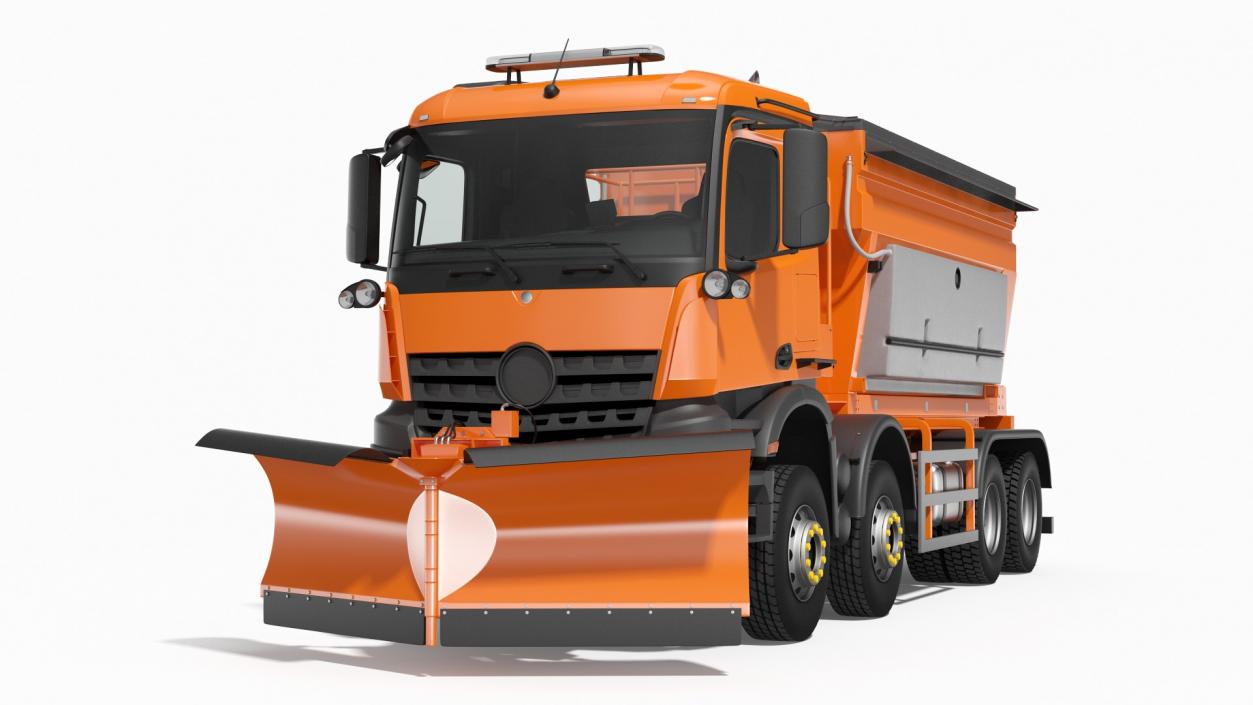 3D Gritter Truck model