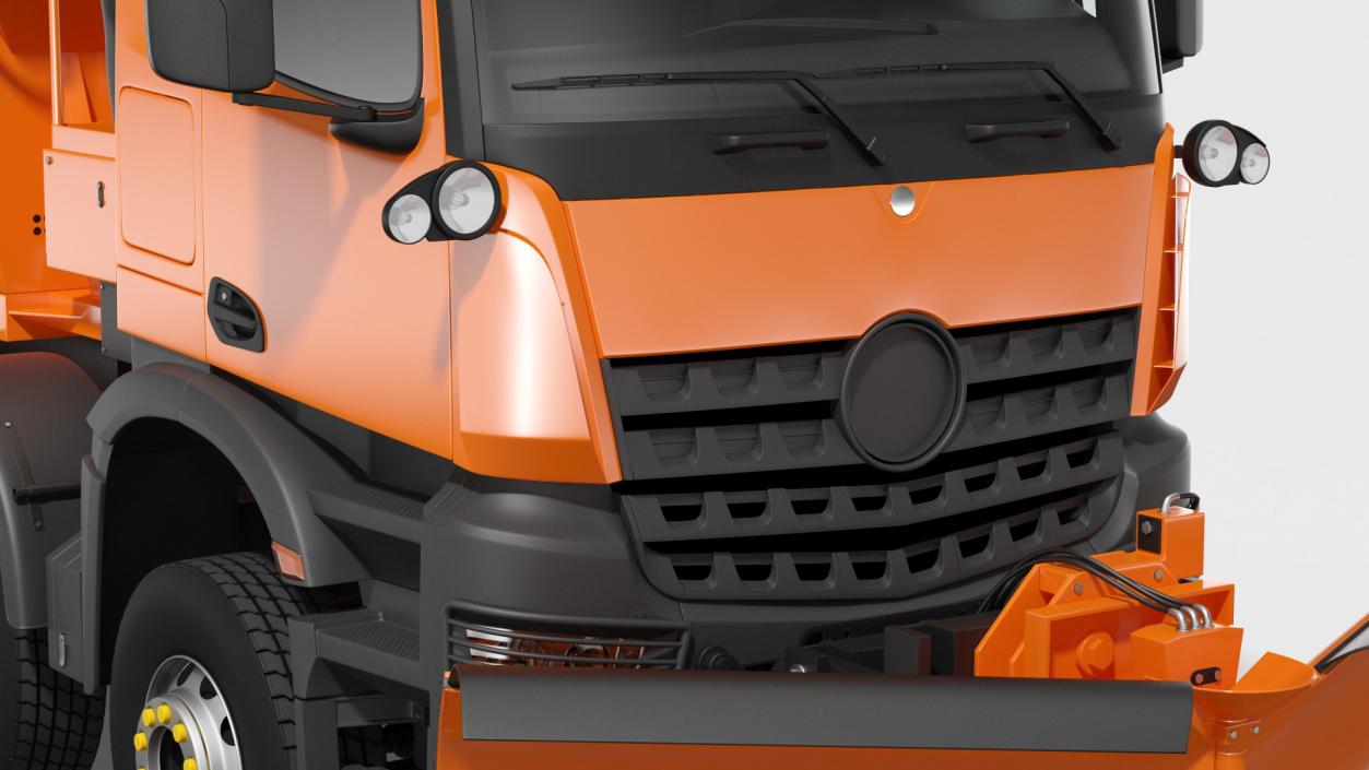 3D Gritter Truck model