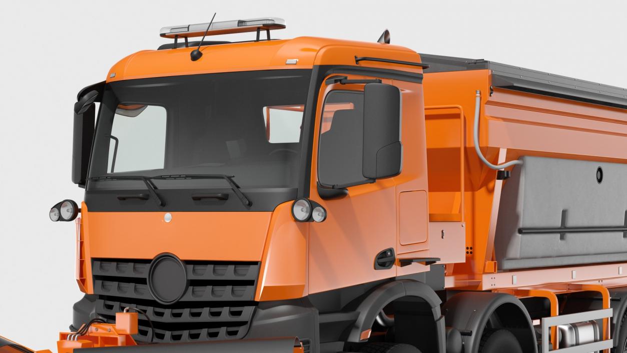 3D Gritter Truck model