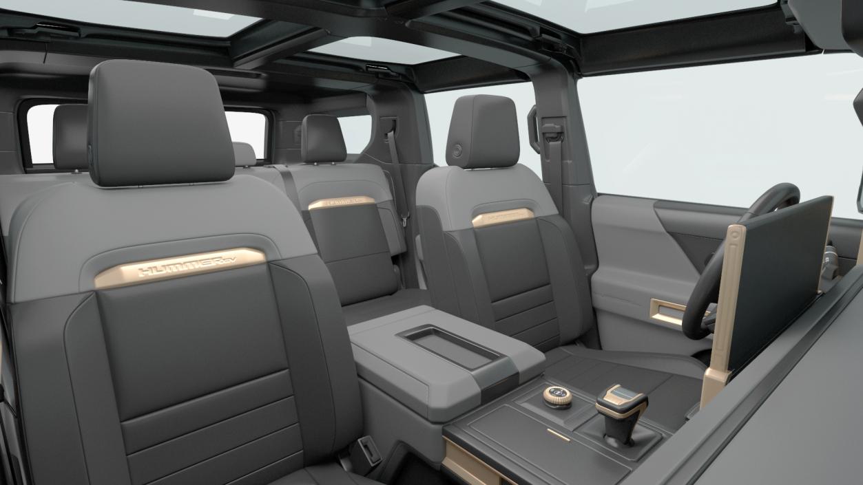 GMC Hummer EV SUV Rigged(1) 3D