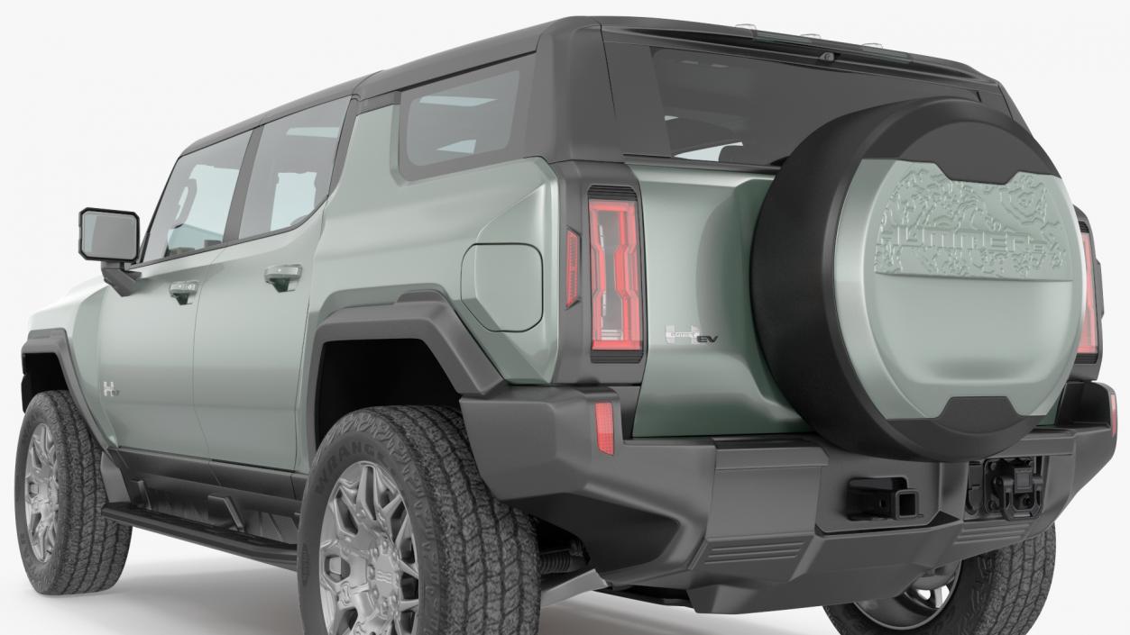 GMC Hummer EV SUV Rigged(1) 3D