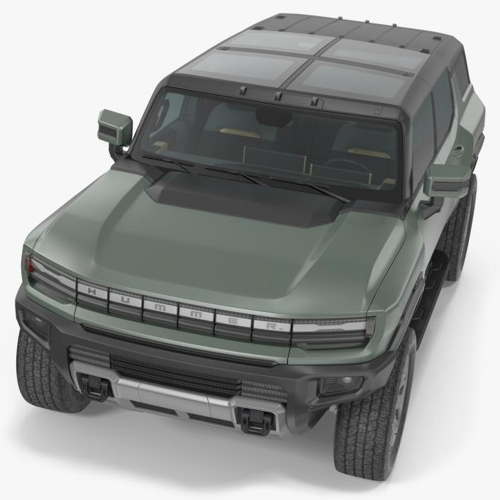 GMC Hummer EV SUV Rigged(1) 3D