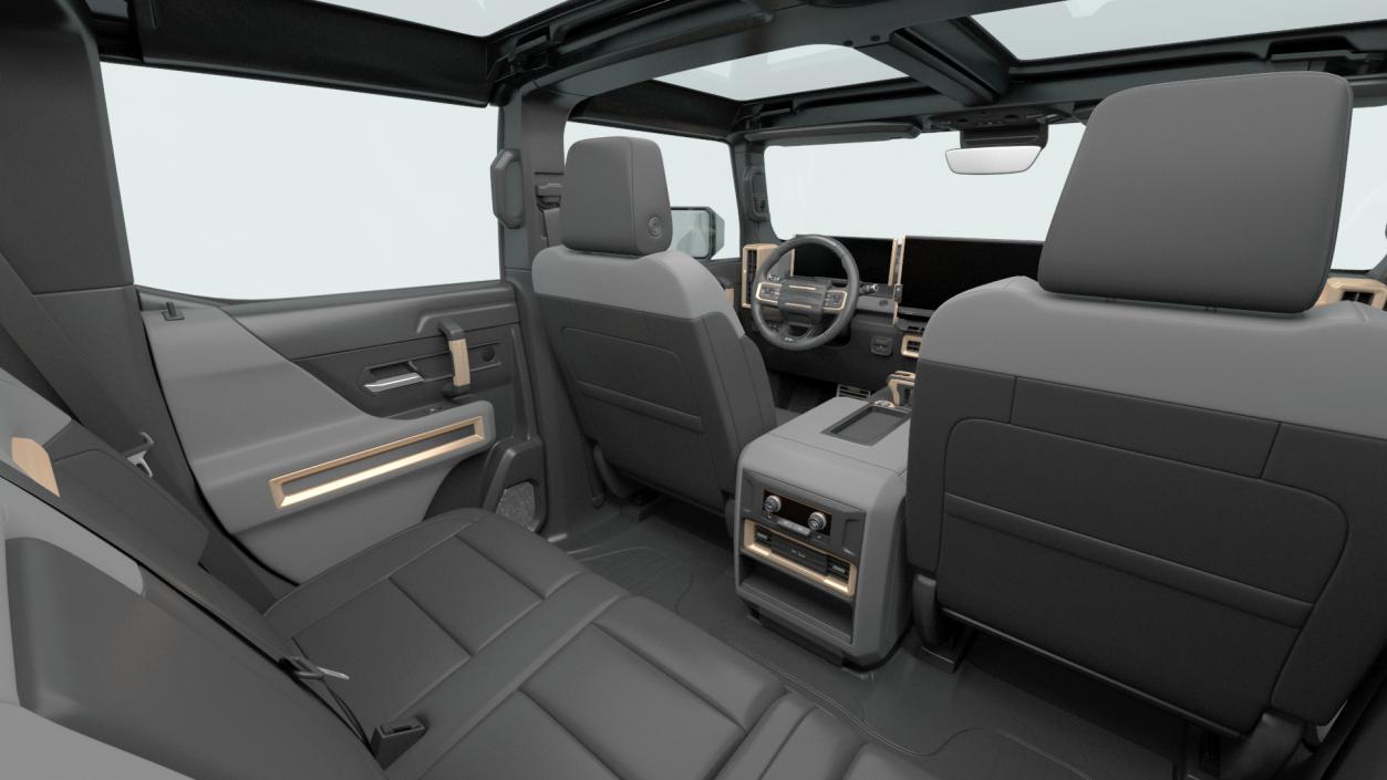 GMC Hummer EV SUV Rigged(1) 3D