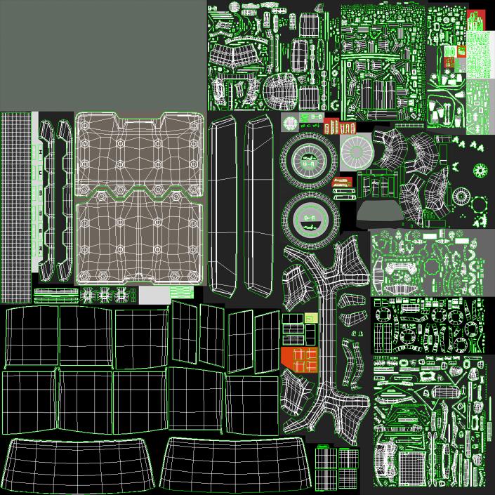 GMC Hummer EV SUV Rigged(1) 3D