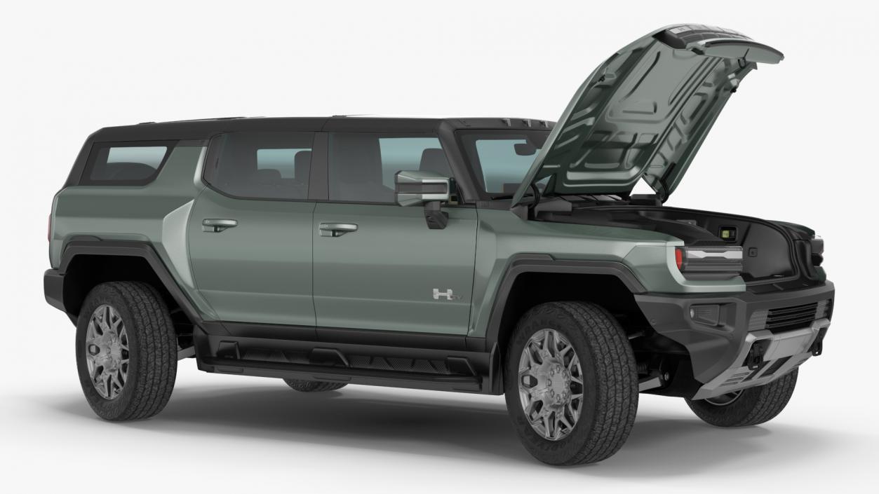 GMC Hummer EV SUV Rigged(1) 3D