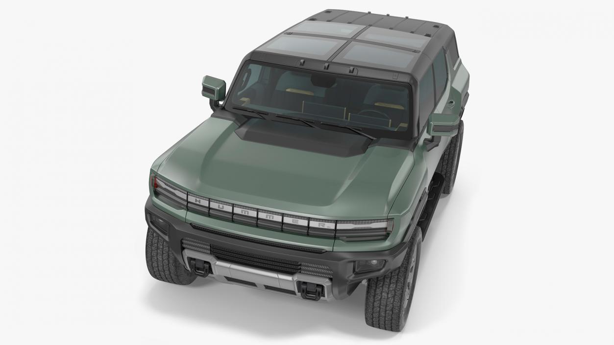 GMC Hummer EV SUV Rigged(1) 3D