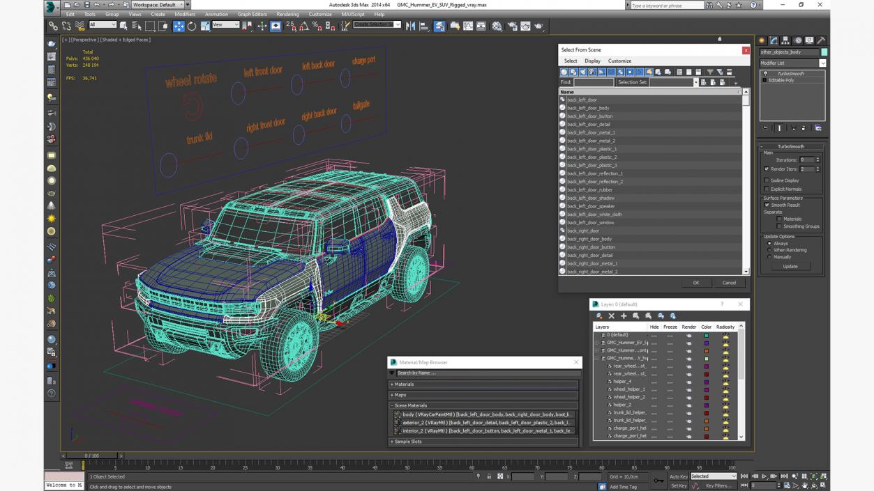 GMC Hummer EV SUV Rigged(1) 3D