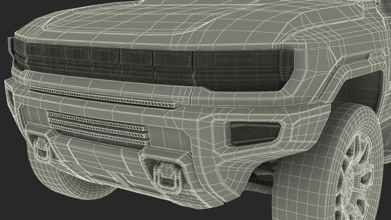 GMC Hummer EV SUV Rigged(1) 3D