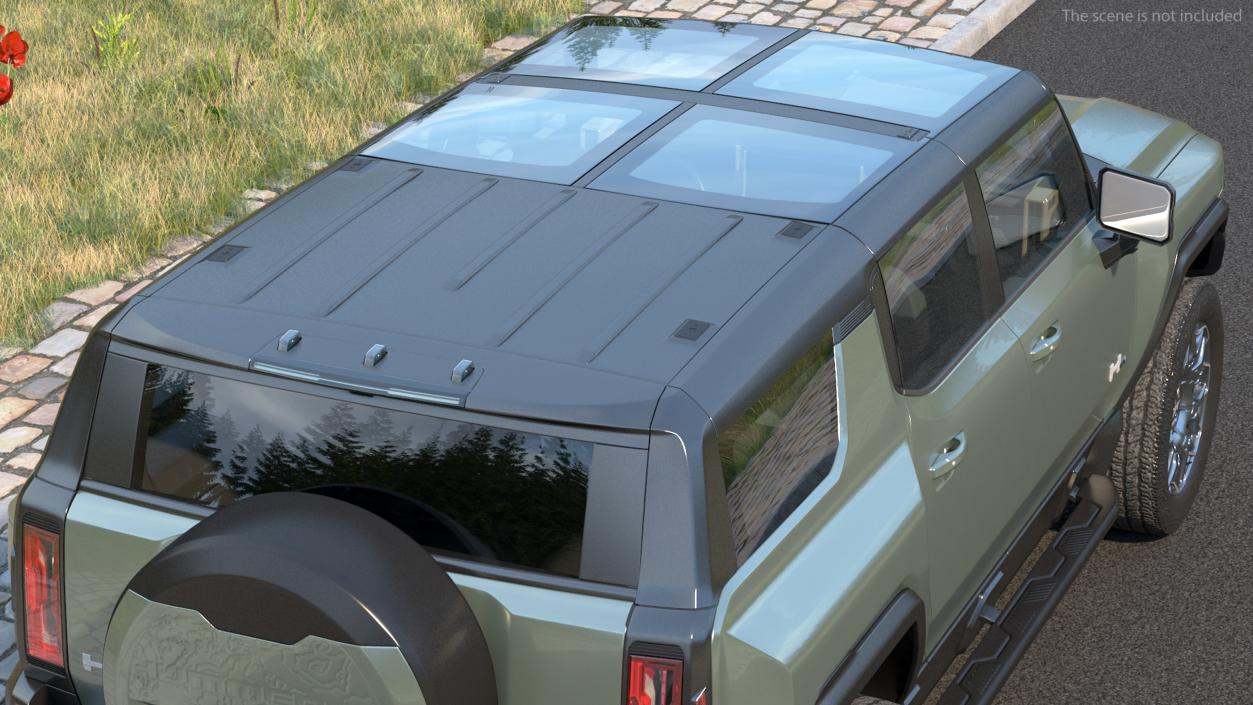 GMC Hummer EV SUV Rigged(1) 3D