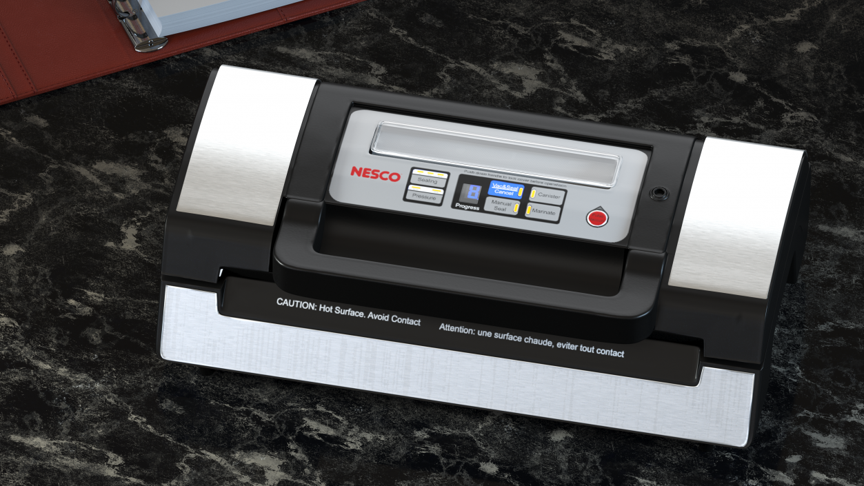 Nesco Deluxe Food Vacuum Sealer VS-12 3D