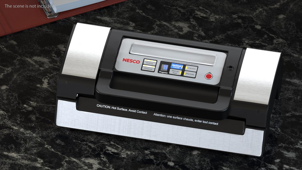 Nesco Deluxe Food Vacuum Sealer VS-12 3D