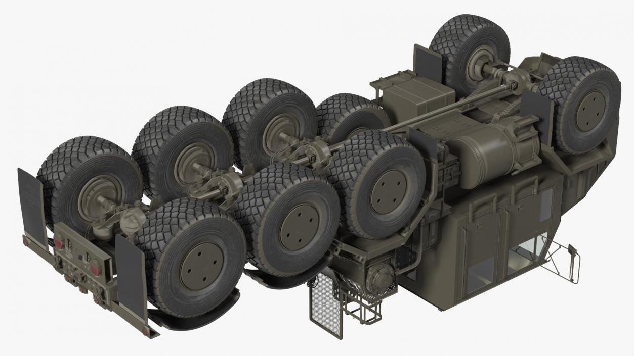 Truck Tractor for Military Purpose 3D model