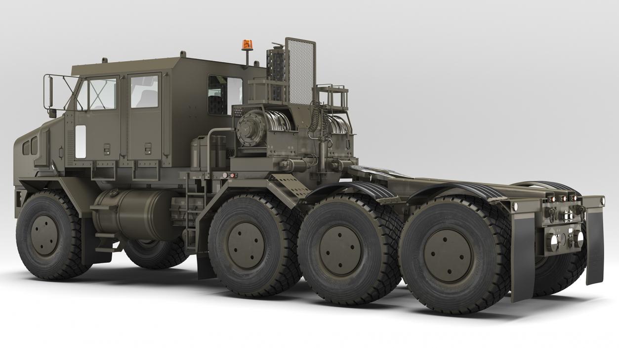 Truck Tractor for Military Purpose 3D model