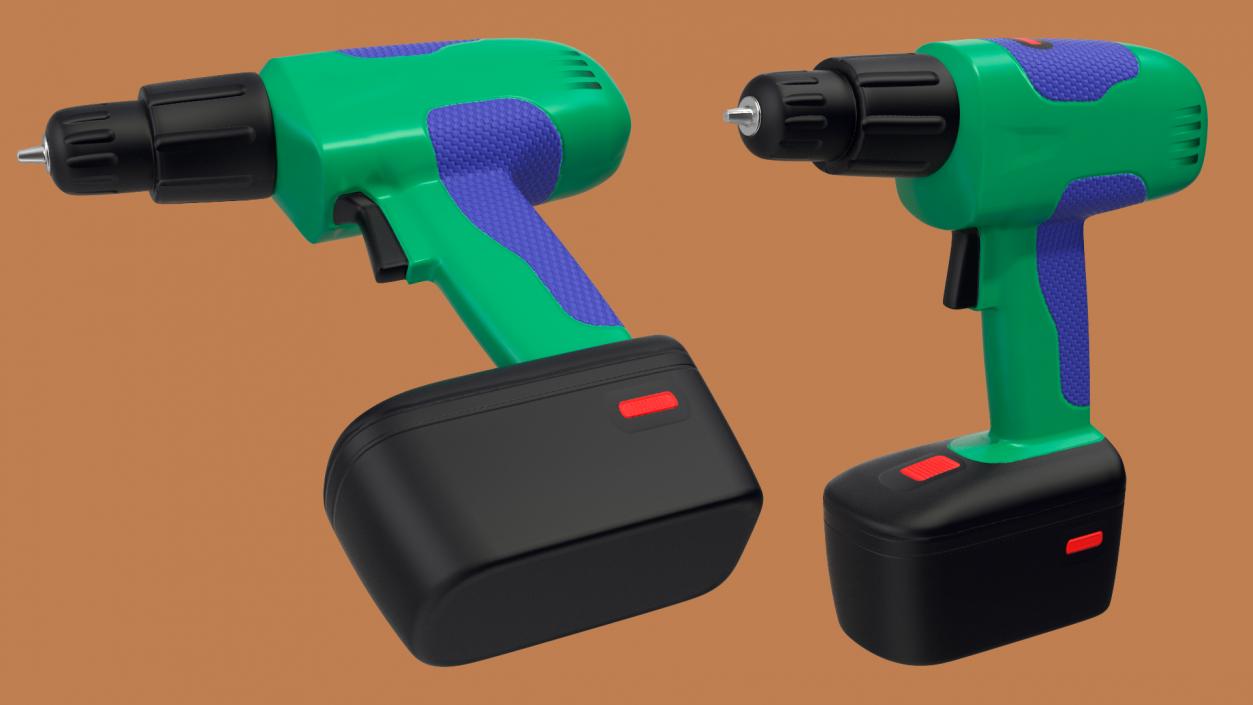 3D model Cartoon Screw Driver