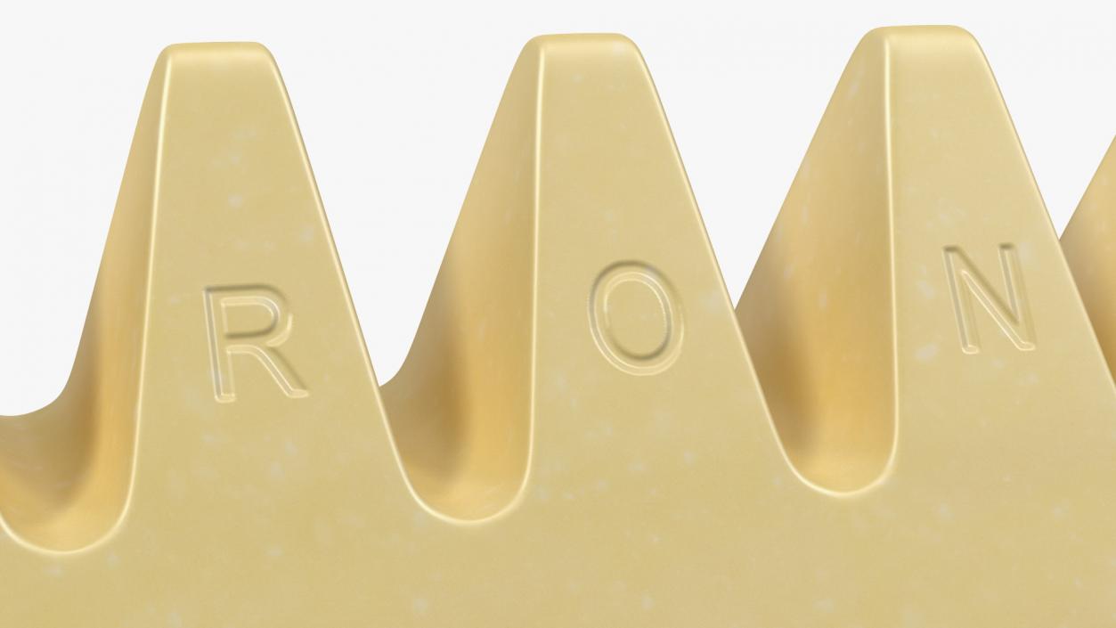 Toblerone White Chocolate Bar 3D model