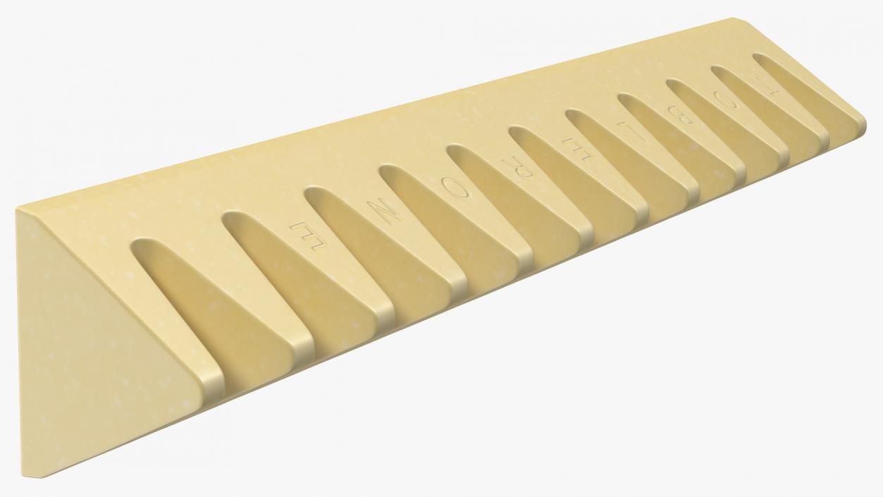 Toblerone White Chocolate Bar 3D model