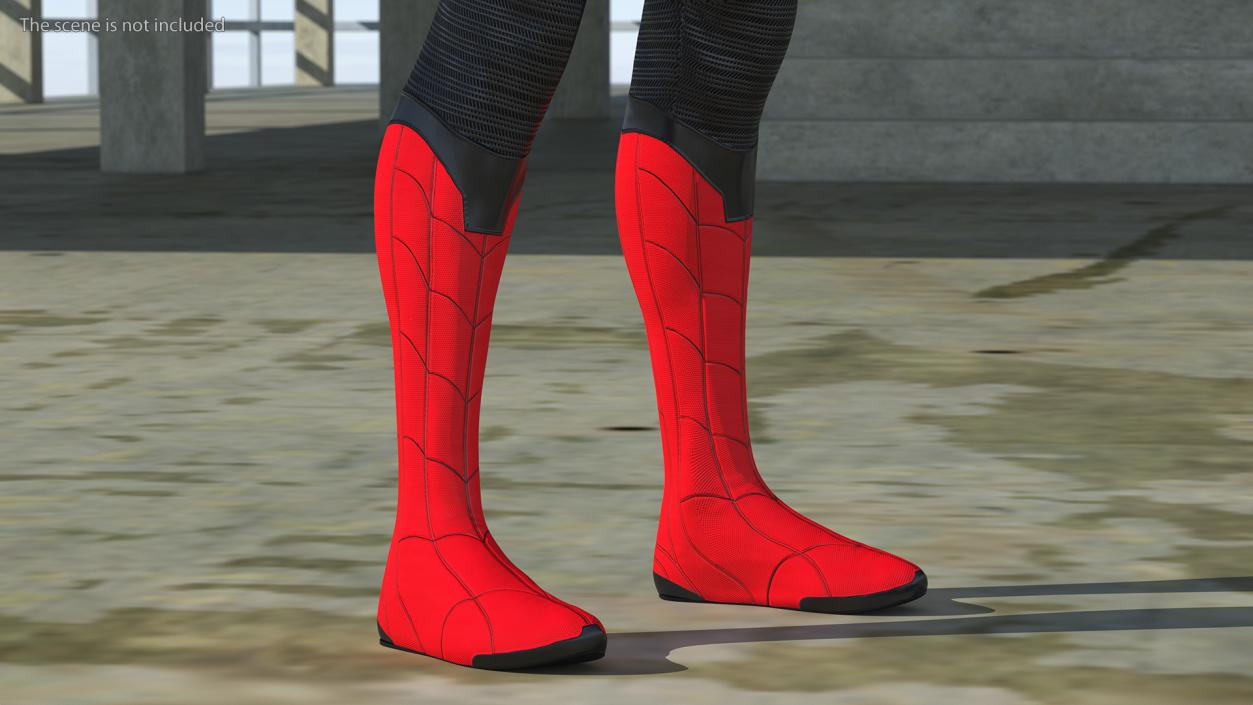 3D Spider Man Neutral Pose model