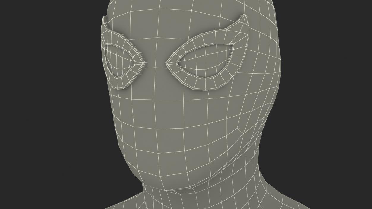 3D Spider Man Neutral Pose model