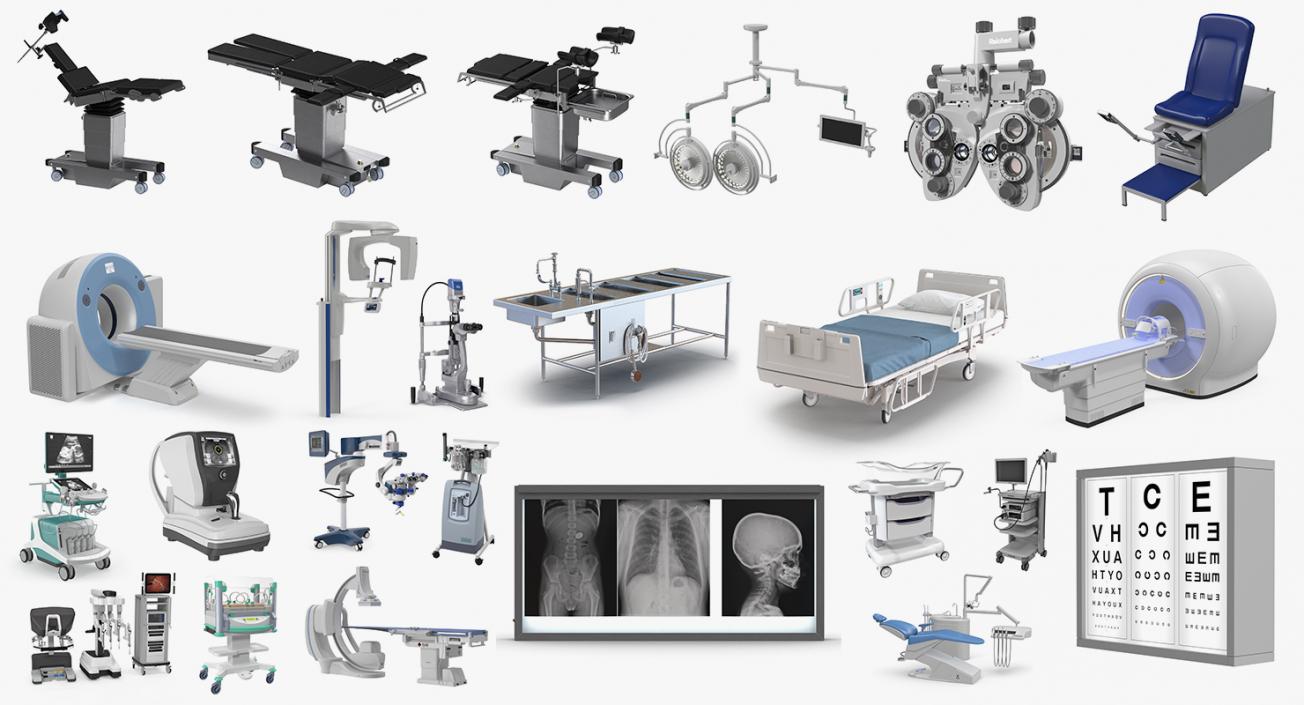 3D model Medical Equipment 3D Models Collection 2