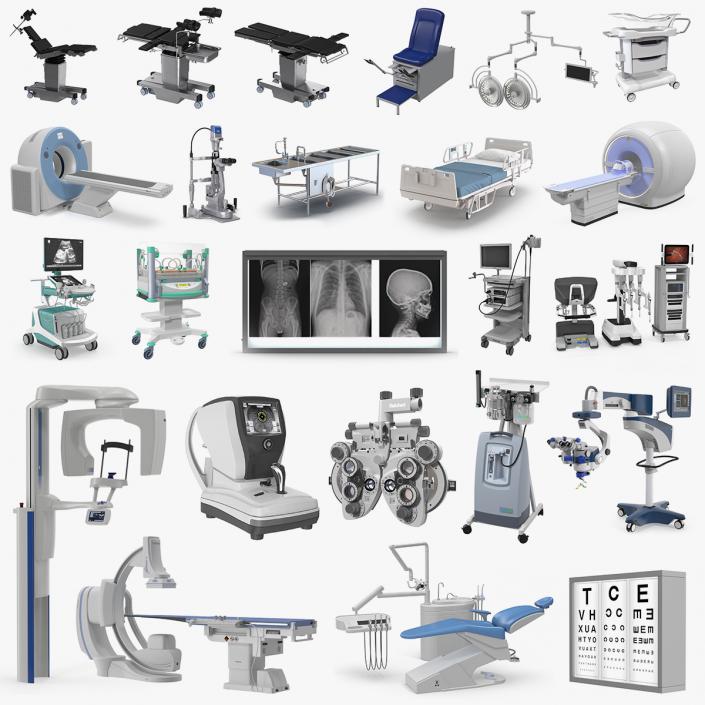 3D model Medical Equipment 3D Models Collection 2