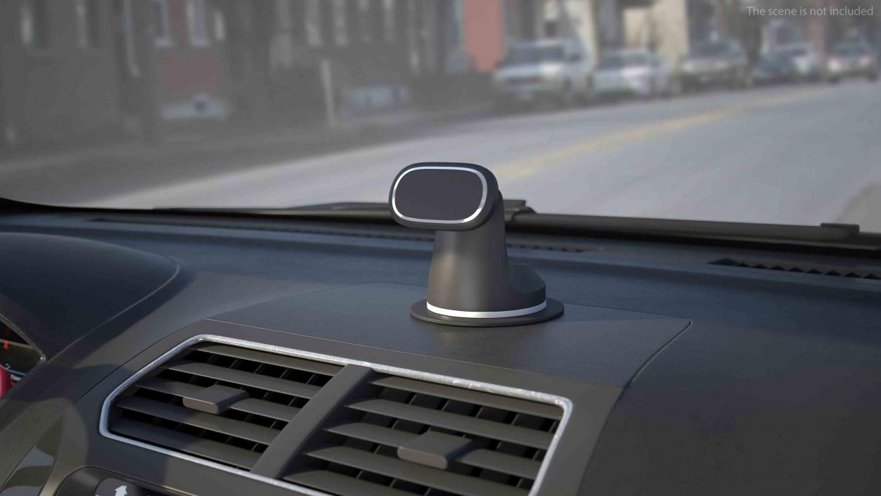 Universal Magnetic Phone Car Mount 3D model