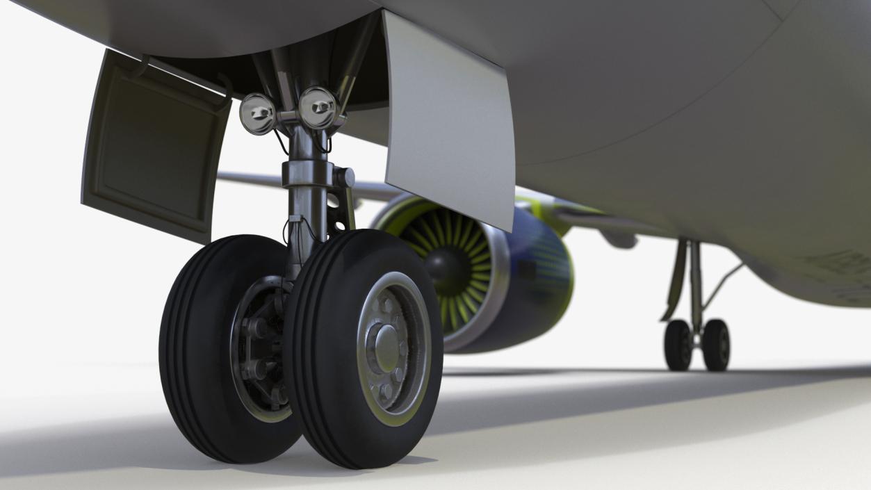 3D Airbus ZEROe Turbofan