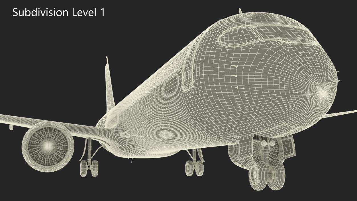 3D Airbus ZEROe Turbofan