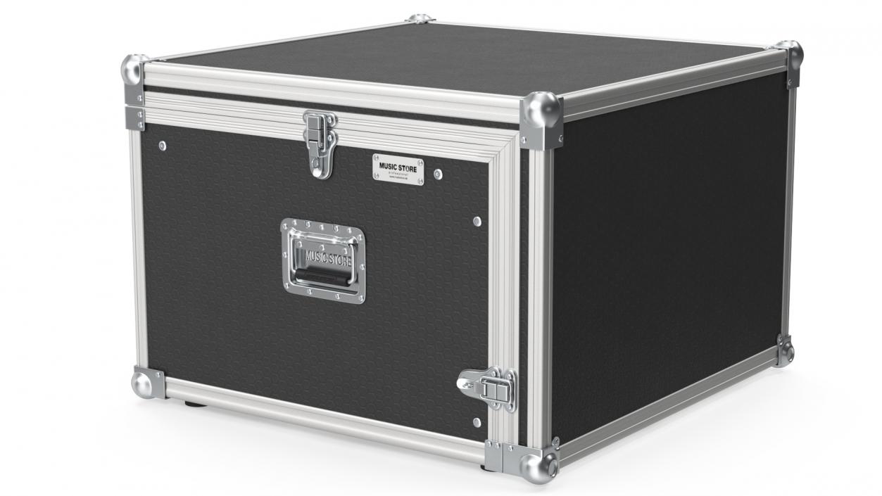 Heavy Duty DJ Road Case 35x48x48cm 3D model