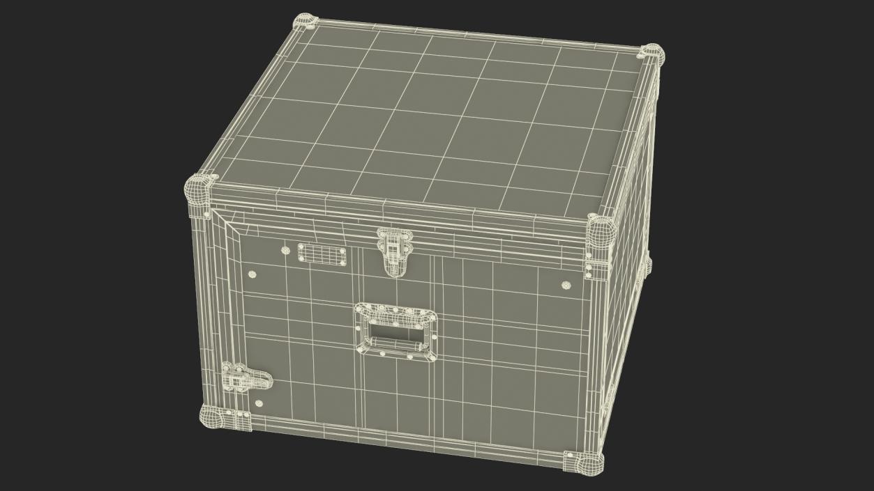 Heavy Duty DJ Road Case 35x48x48cm 3D model