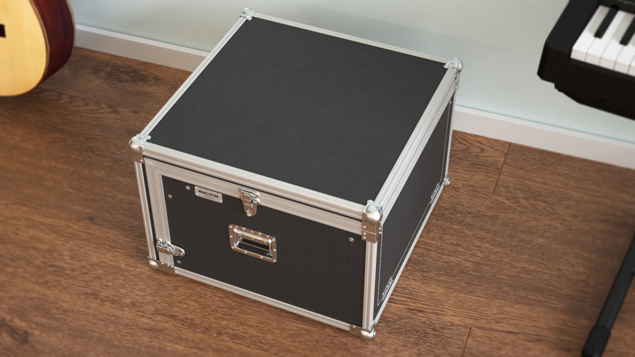 Heavy Duty DJ Road Case 35x48x48cm 3D model