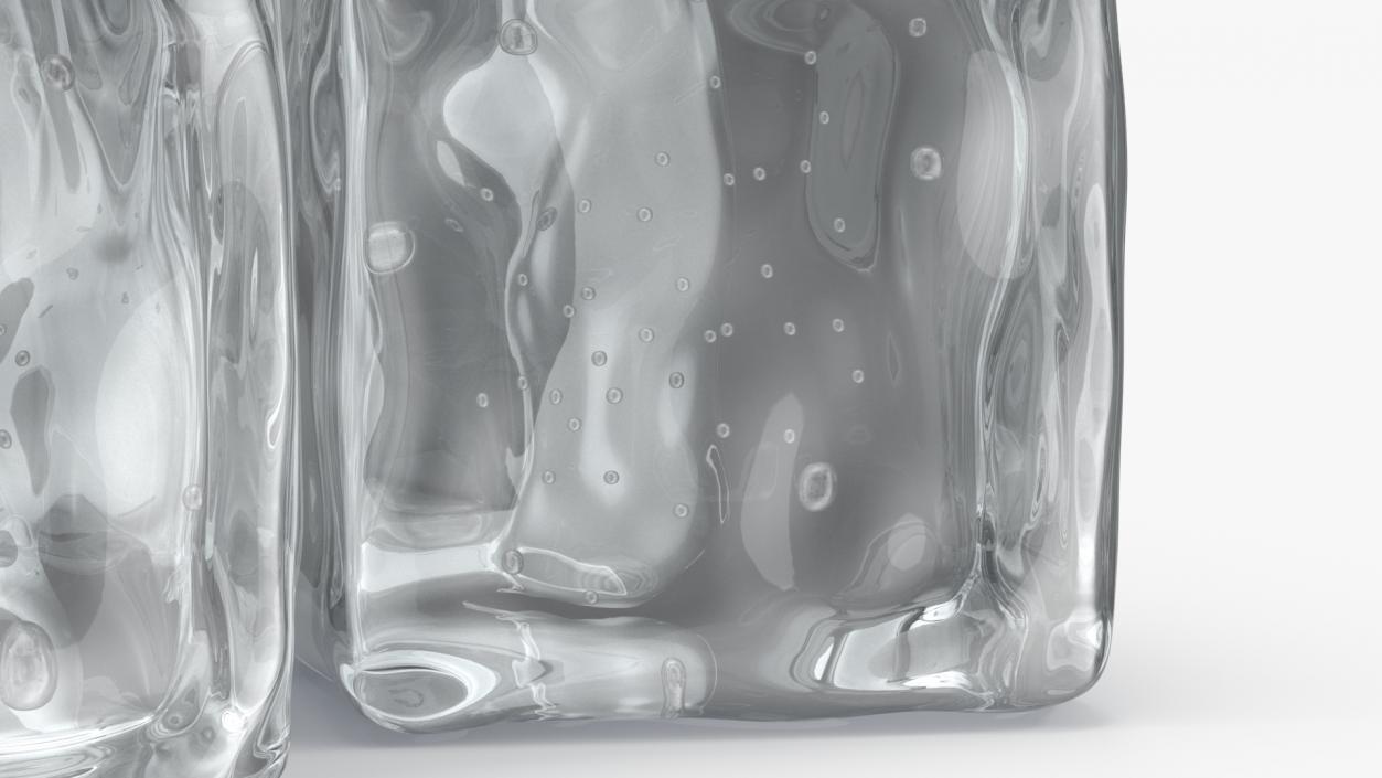 3D Frozen Ice Cubes