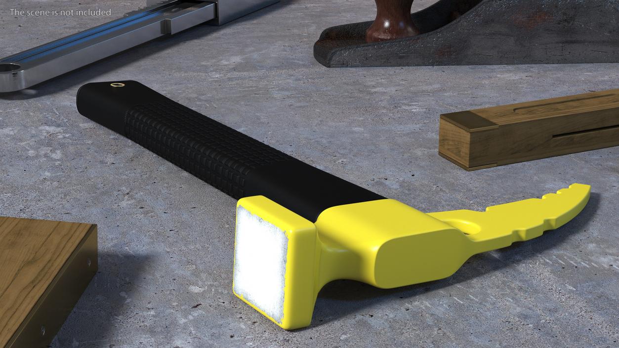 Yellow Rockhammer 3D