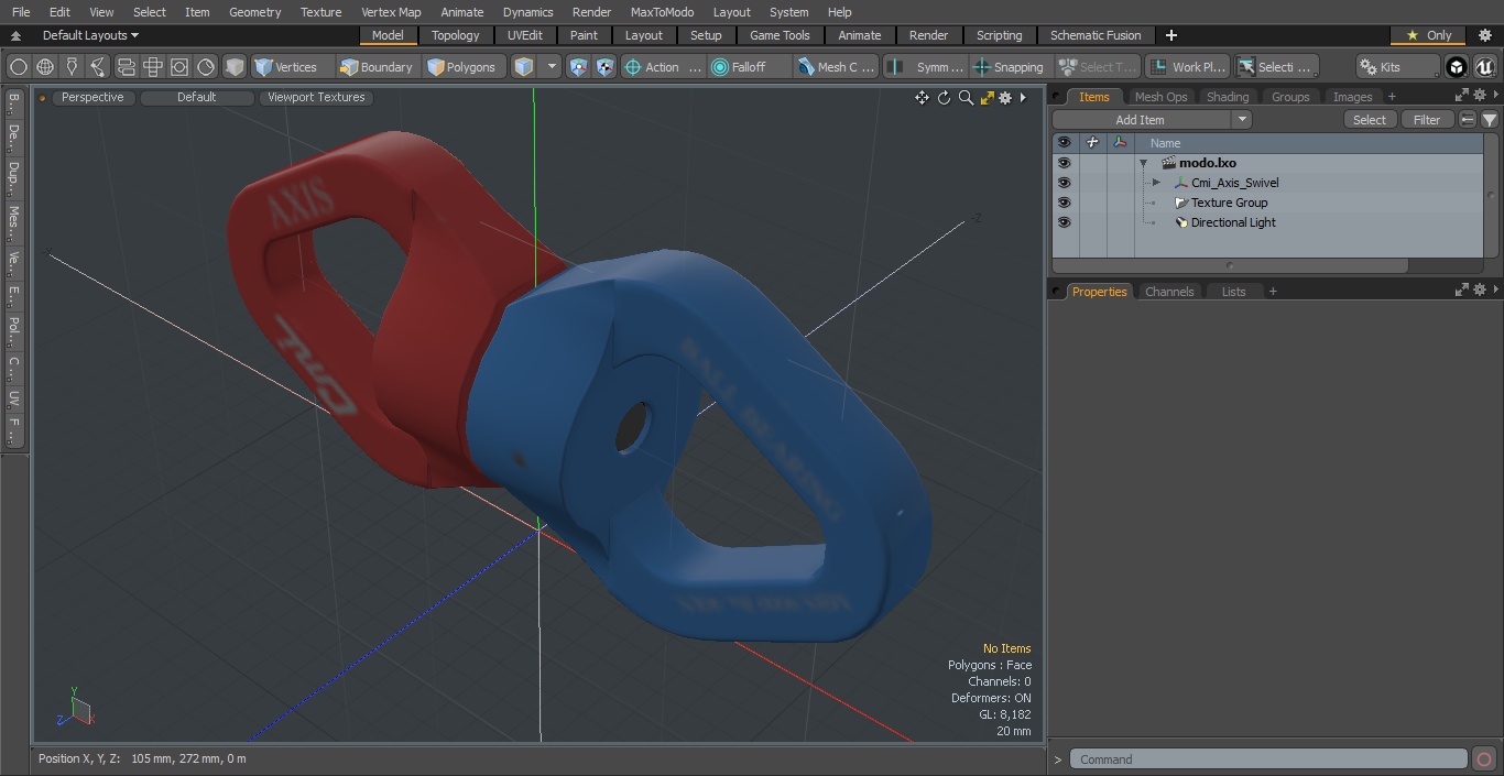 3D model Cmi Axis Swivel