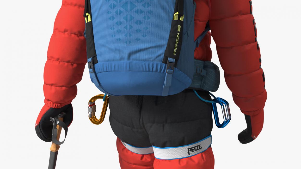 3D Climber Goes to Everest model