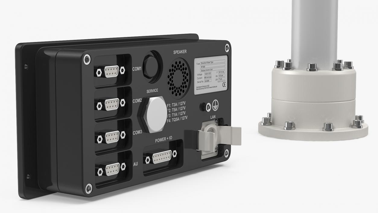 Rhotheta RT 500M SAR Direction Finder System with Antenna 3D