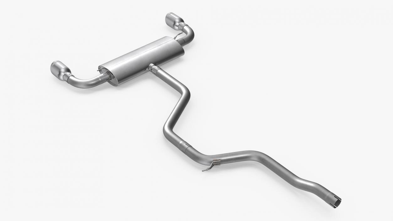 3D Car Exhaust System model