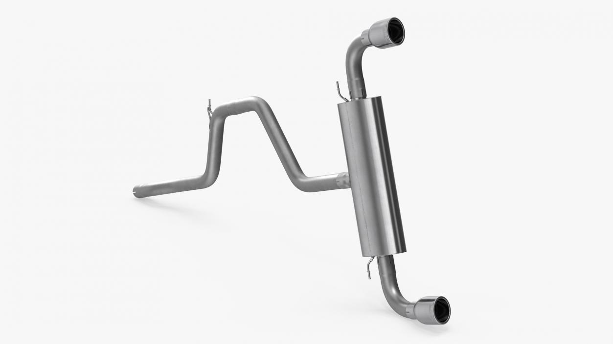 3D Car Exhaust System model