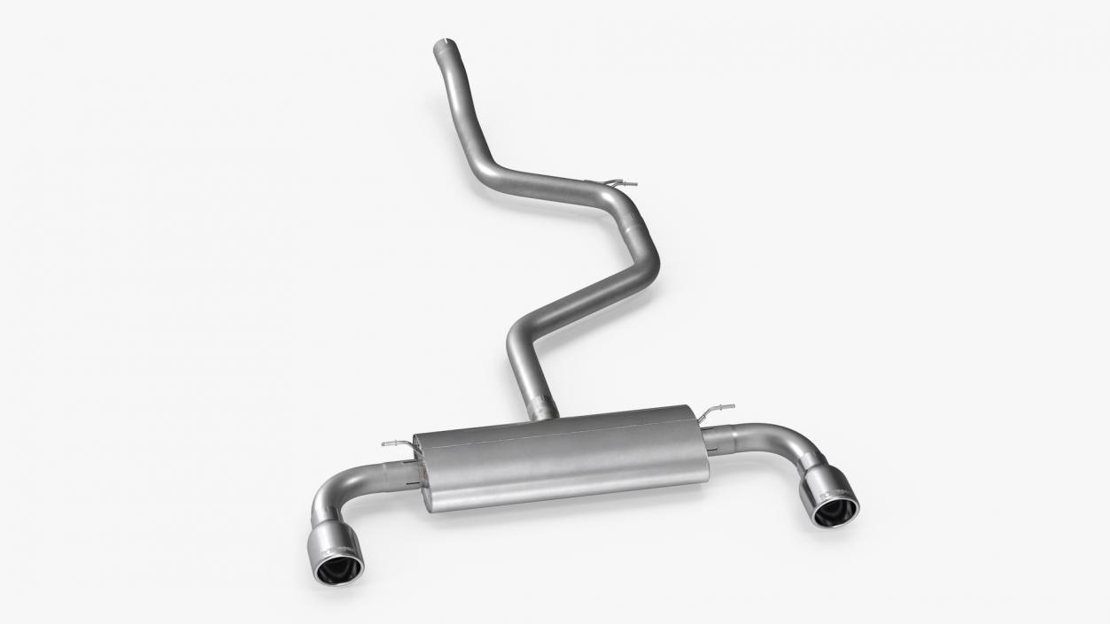 3D Car Exhaust System model