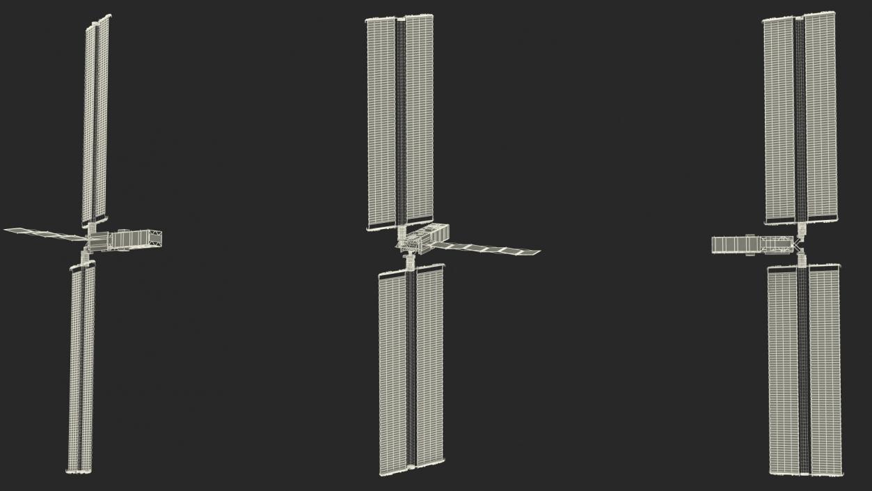 ISS Solar Panel Module 3D