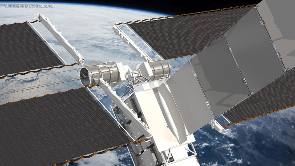 ISS Solar Panel Module 3D