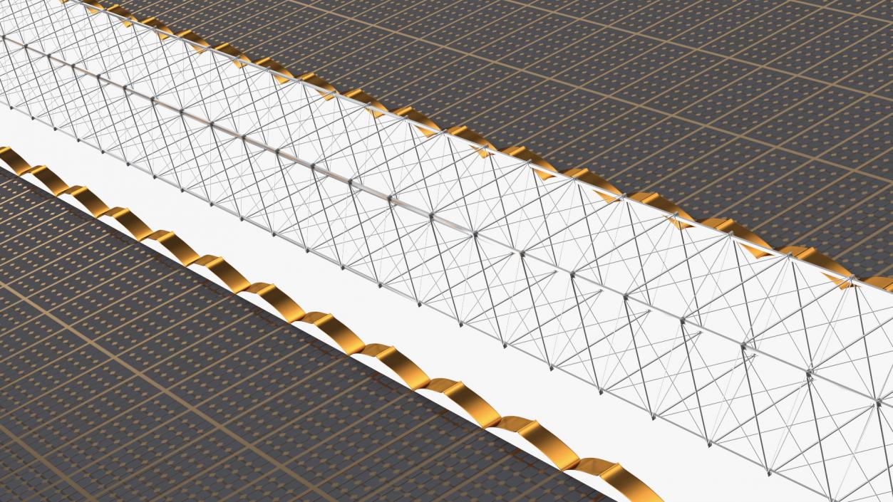 ISS Solar Panel Module 3D