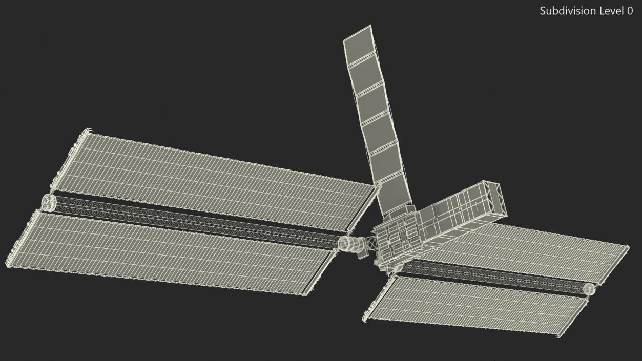 ISS Solar Panel Module 3D