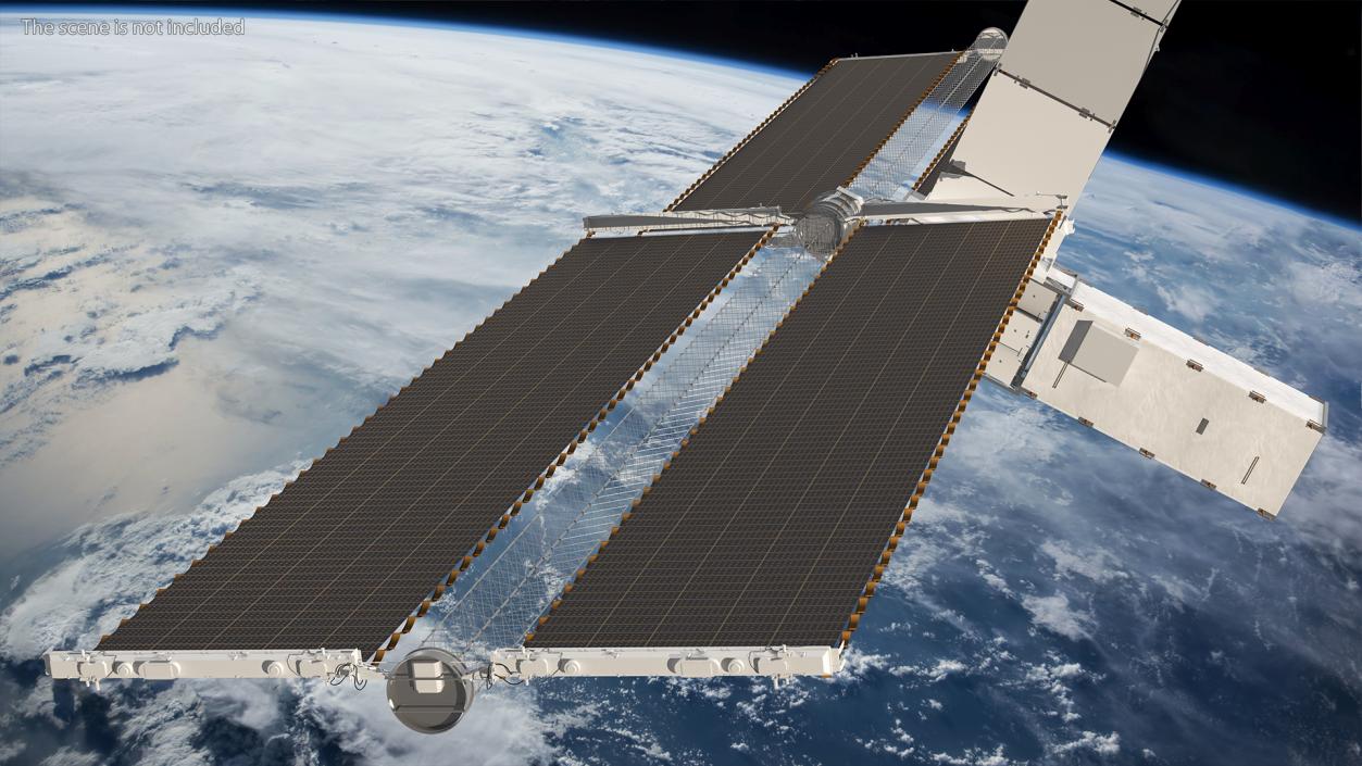 ISS Solar Panel Module 3D