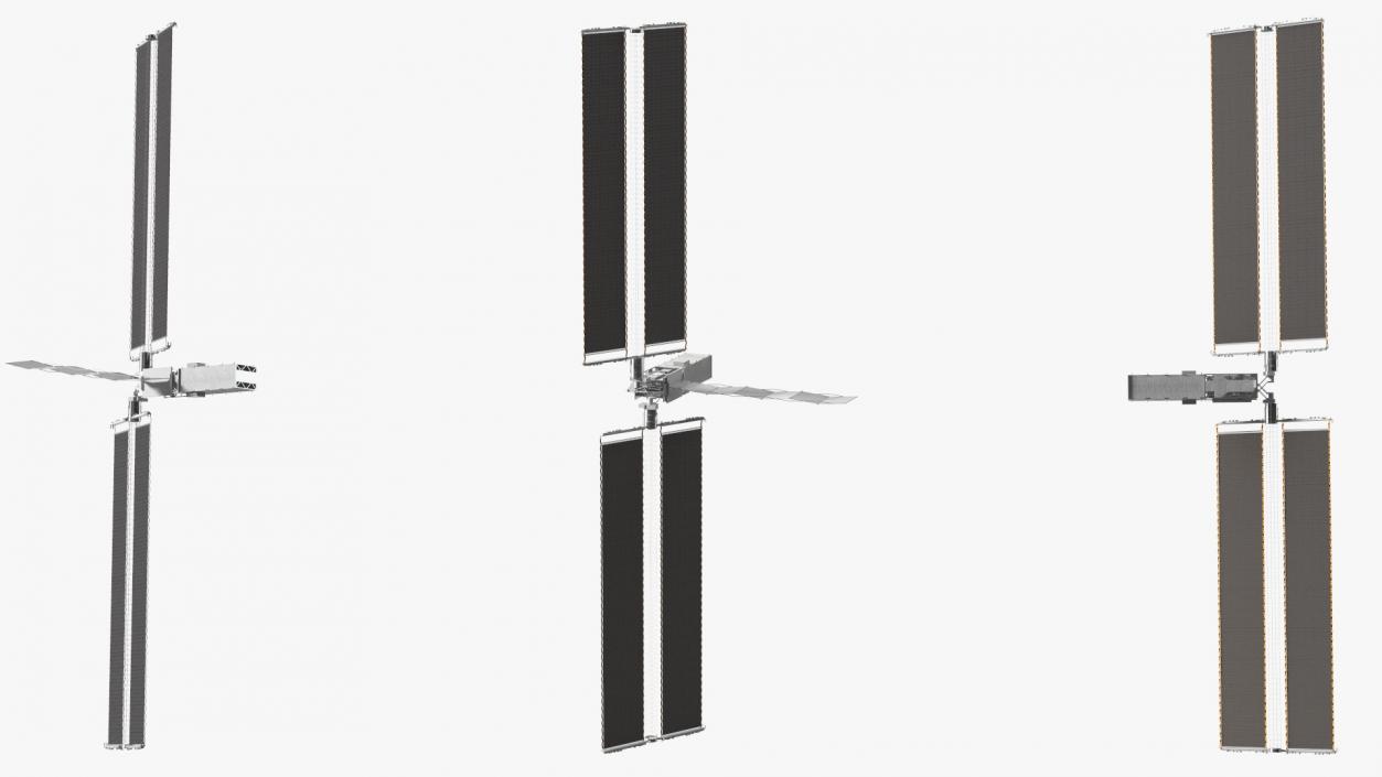 ISS Solar Panel Module 3D