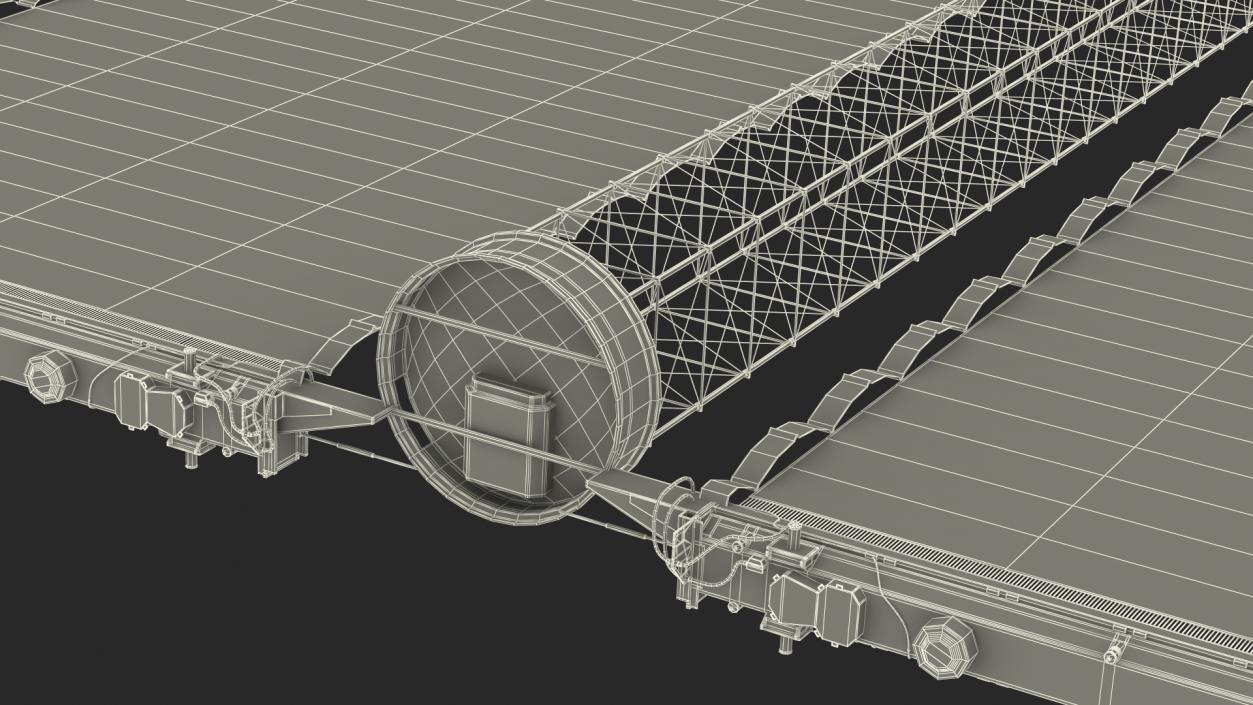 ISS Solar Panel Module 3D